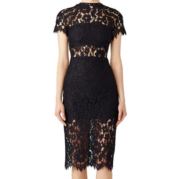 Alexis Dresses & Skirts - Alexis Black Lace Midi Dress